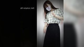 誰もが抜ける美オッパイ!!を持つアパレル店員さん【レントゲン車 検診着替え】 ipcam
