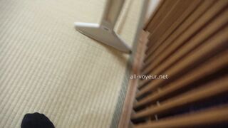 テニス合宿ノーパン白スコで柔軟！？パイ〇ン・モリ〇ンくっきり割れ目でたまらん ipcam