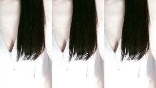 서실 240614 하이레그 털 노출
