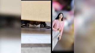 最新流出❤️極上トイレ撮影新シリーズ❤️高価値女神のおしっこ正面撮影フラッシュライトフィルライトでHD接写美女が雲のように眩しい ipcam (33)