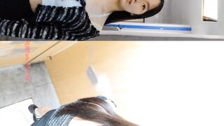 最新流出❤️極上トイレ撮影新シリーズ❤️高価値女神のおしっこ正面撮影フラッシュライトフィルライトでHD接写美女が雲のように眩しい ipcam (4)