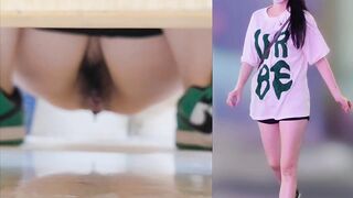 最新流出❤️極上トイレ撮影新シリーズ❤️高価値女神のおしっこ正面撮影フラッシュライトフィルライトでHD接写美女が雲のように眩しい ipcam (6)