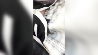 コスプレしました♡超ミニスカ地雷系でぱんちら＆胸ちら散歩 ipcam