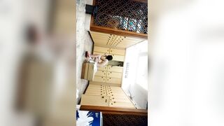 ✨第60話～家庭内温浴施設密着隠し撮り～巨乳と美脚が眩しい～8V ipcam (6)