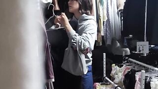 ハーフ系美女降臨！！　大人の色気漂いスタイルまで抜群☆彡　僕のお店の試着室563 ipcam