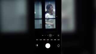 【窓の外】携帯電話の望遠鏡で自宅での日常生活、セックス、入浴を盗撮【部屋のオリジナルバージョン】 ipcam (9)