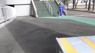【えっ！まじ！？②】１０代ジャージっ娘ぷりケツお着替え再来！かわいいキャラパン＆ショーパンのすきまパンチラしまくり ipcam