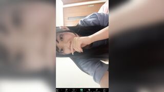 遠隔で何度もいかせられる美女とのzoom jav jvip