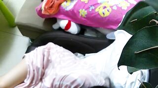 【民家】美少女k母親と入浴, 民家風呂覗き 桜色の乳首, 民家の湯 ipcam 24 (8)