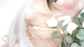 購入特典有元アイドルのBチラ【新婦胸ちら】 ipcam (2)