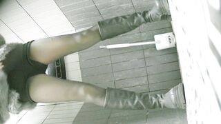 【トイレ撮影】前後二重視点、最高級黒絹白虎18V ipcam (9)