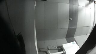 家庭内トイレ撮影の達人がショッピングモールの仕切り付き女子トイレに忍び込み、携帯電話でパノラマのクローズアップ写真を撮影しました ipcam