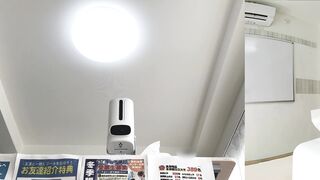 【予備校隠し鳥ゆりな＋新キャラまい前編】絶対カワイイ黒髪清楚2人のパンチラを2カメ同時撮り ipcam
