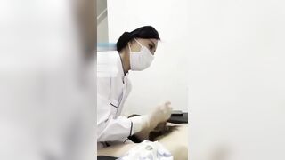 Chinese Nurses jorking off china (4)