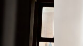 重磅【空姐】窗外偷拍多位空姐宿舍日常洗澡换衣服82V ipcam 1 (3)