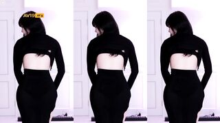 타니 25.05.17 T팬티 검정치마입은 날