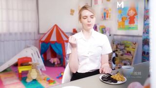 MD0366爸爸們輪幹雙語幼稚園老師 Amber Kawaii 梁冪 china