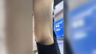 最高品質のバーゲン品、客室乗務員、ショッピングモールのノーパンで大きなお尻の夜市の美女たち ipcam 3 (22)