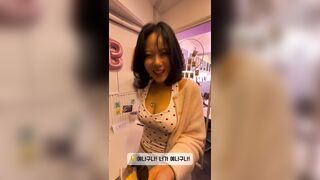 바로 앞에서 찍은 비비