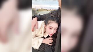 중국 워터파크녀 @OshiXimiya 야외에서