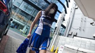 チアリーディング部！試合前のアップタイムに接近撮影成功！01「難関高偏差値学園編」 ipcam
