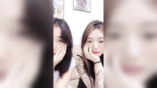 色鮮やかで美しい女子高生[Xin Yue]は、ピンクの穴、魅惑的な白い精液でオナニーします china (14)