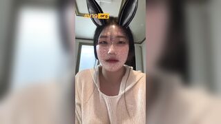토끼필터_얼공 노브라 라방녀 [거유꼭지]