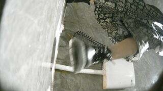 【高画質トイレ写真】有料集合写真が新たに流出：18人の美女を不意打ちで撮影した前景・背景画像 ipcam (8)