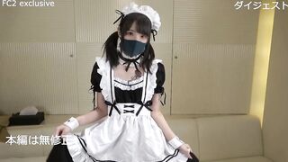 FC2PPV 4806110 無修正、第３弾、まな板貧乳陥没乳首ねむちゃん。紺水着とかわいいメイドコスプレ、パイパン中出し jav