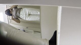【アヒルの980円均一】試着室　盗撮風　パンツ　ブラ見え ipcam 2