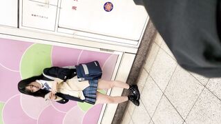 毎朝盗撮していた色白可愛いスジマン制服女子を連れ込み夢の中で入れる jav jvip ipcam 2