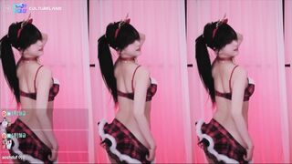 오늘자 문월 치골투 2