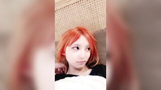 比類のない美しさ、魅力的でセクシーなボディを備えた、赤毛の元気な若い女性[シャオウェイはお腹がすいている]が、誘惑的なヌードダンスを披露し china (5)