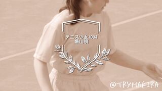 【FullHD1004】テニス少女のパンツは水玉が多い voyeur jp