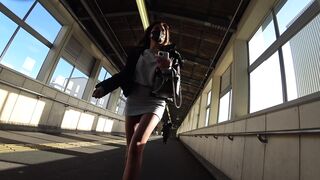真冬の黒ギャルえろすぎぃ ！こんがり焼けた肌には白Tバックがよく似合う！ギャル服を完璧に着こなすエロかっこいいイイ女 ipcam