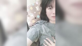 流出】 某情報大学に在籍していた片桐あ○ささん , 美巨乳JD自撮りオナニー（流失）, 美巨乳＆スレンダー美乳　JD美女自撮り, 日常生活で出会っ jav jvip (20)