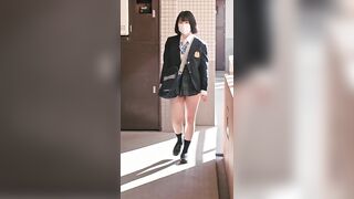(4K60FPS) 超スジマソJK降臨！スペシャルロリマン盗撮 voyeur jp 2