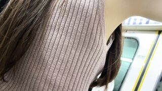 東京を知らないリクスー美女にガチ痴漢した , ギャルJK電車対面, ジム終わり美脚OL★電車対面 voyeur jp 4 2 (2)