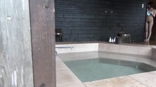 《公●施設》私立H女子・英検セミナー合宿2日目（①～⑧カメ）《別館屋外浴場》《84分》 voyeur jp (1)