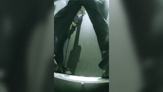 黒ストッキングとハイヒールを履いた美女たちの【酒場トイレ盗撮シリーズ】第3弾を独占公開 ipcam (4)