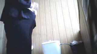 トイレ素人盗撮, 現実の女性トイレのスパイビデオ ipcam 5 (1)