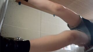 █マジックハン​​ズ☛外部購入█ プレミアムトイレ写真：超ハイヒールとサイハイブーツを履いた美しい女性のコレクション ipcam 2 (5)
