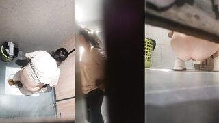 新たに流出した映像❤️ 隠しカメラの達人が大学近くのレストランに潜入し、トイレで何かまずいものを食べて下痢に苦しむ女子学生 ipcam