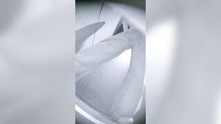 黒ストッキングとハイヒールを履いた美女たちの【酒場トイレ盗撮シリーズ】を独占WEB初公開（第10弾） toilet 010 (4)
