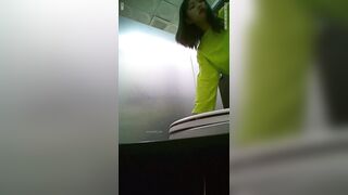 Korean Office porn Toilet 3