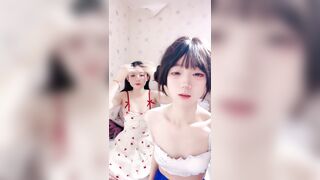 高コスパで可愛いロリ娘「悪堕ちツインテール 05 ロリ」がネットで色んなオナニーを披露 china 3 (1)