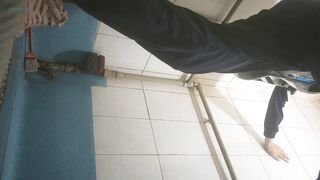 01 高跟鞋少妇 , 03纹身少妇, 04灰衣服, 07黑裙子, 08蓝色透明内裤 toilet (6)