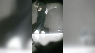 オンライン限定プレ​ミア：[パノラマバートイレショット] 黒ストッキングとハイヒールを履いたさまざまな美しい女性をフィーチャー toilet (2)