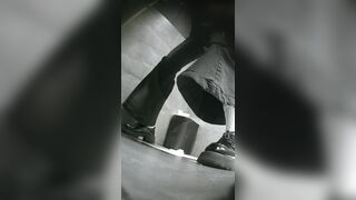 オンライン限定プレ​ミア：[パノラマバートイレショット] 黒ストッキングとハイヒールを履いたさまざまな美しい女性をフィーチャー toilet (4)