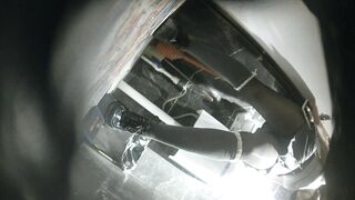 オンライン限定プレ​ミア：[パノラマバートイレショット] 黒ストッキングとハイヒールを履いたさまざまな美しい女性をフィーチャー toilet 2 (7)